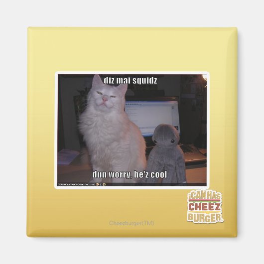 Diz mai squidz magnet (Vorne)