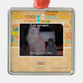 diz MAI squidz Ornament Aus Metall (Vorne)