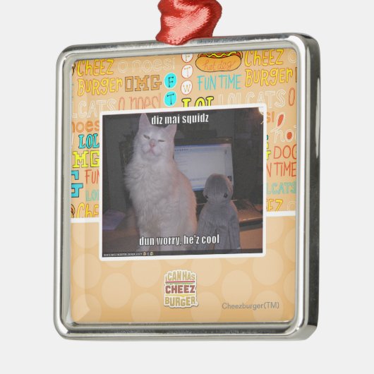 diz MAI squidz Ornament Aus Metall (Links)