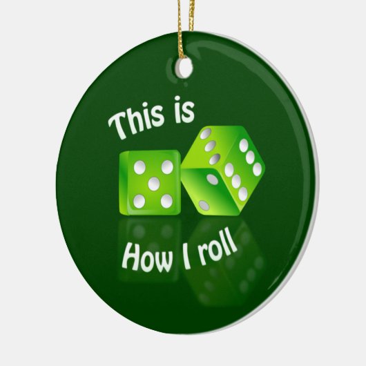 Dizenschmuck Keramik Ornament (Links)