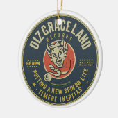 Dizgraceland-Platten Keramik Ornament (Links)