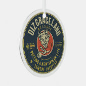 Dizgraceland-Platten (nicht so schwer) Ornament Aus Metall (Vorderseite Rechts)