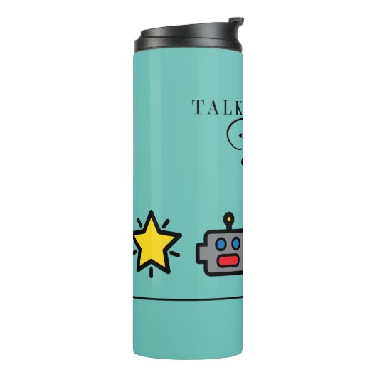 Dizi Icon Combo Thermometer Thermosbecher (Nach links gedreht)