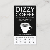 dizzy coffee loyalty program treuekarte (Vorderseite)