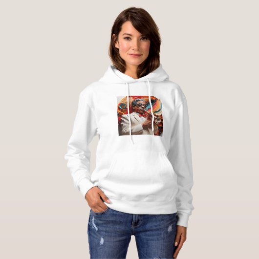 Dizzy Gillespie Hoodie (Vorne ganz)
