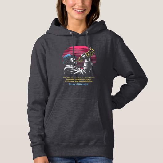 Dizzy Gillespie Hoodie (Vorderseite)