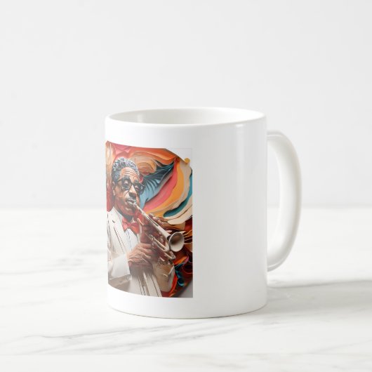 Dizzy Gillespie Kaffeetasse (VorderseiteRechts)