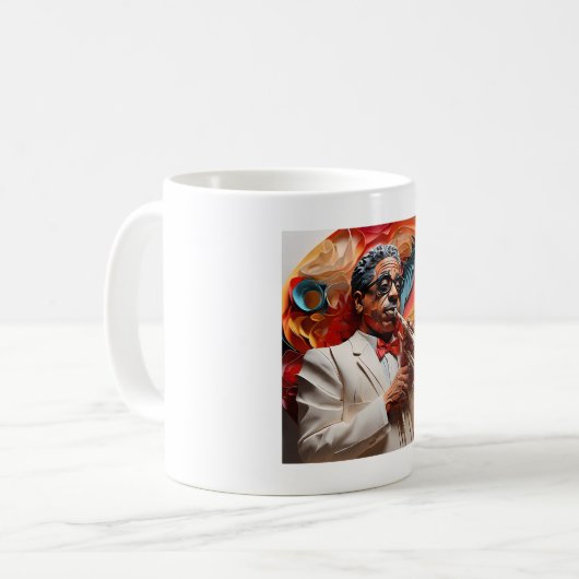 Dizzy Gillespie Kaffeetasse (Vorderseite Links)