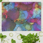 Dizzy Lizzy Geschirrtuch (Gefaltet)