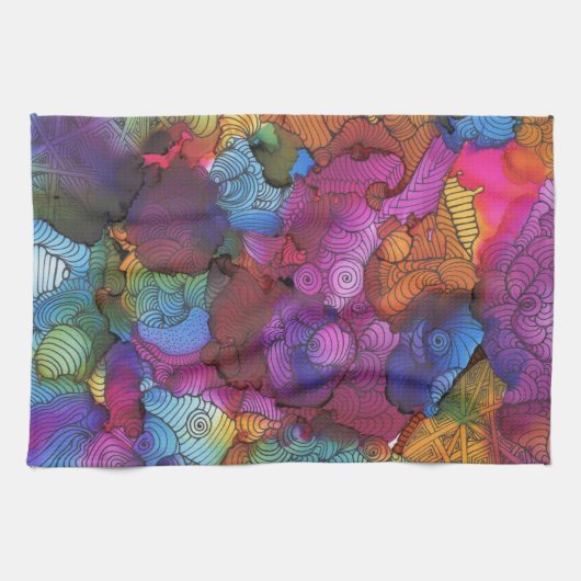 Dizzy Lizzy Geschirrtuch (Horizontal)