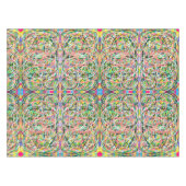 Dizzy Lizzy Hula Hoop Pastelltöne Design Tischdecke (Vorderseite (Horizontal))