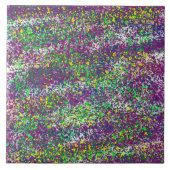 Dizzy Splatter Fliese (Vorderseite)