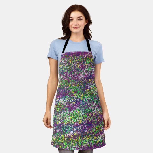 Dizzy Splatter Schürze (Getragen)