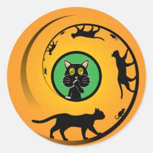 Dizzy Wheel Sticker