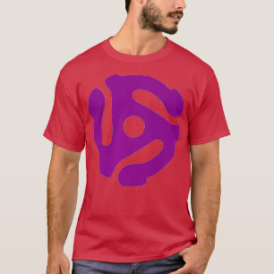 DJ 45 RPM Adapter Turntable Vinyl Gift T-Shirt