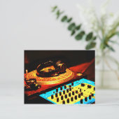 DJ 6 POSTKARTE (Stehend Vorderseite)