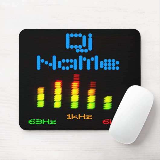 DJ addieren Ihr kundenspezifisches Mousepad (Mit Mouse)