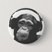 DJ-AFFE BUTTON (Vorderseite)
