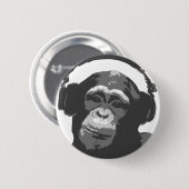 DJ-AFFE BUTTON (Vorne & Hinten)