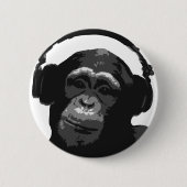 DJ-AFFE BUTTON (Vorderseite)