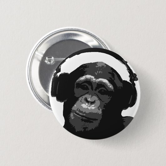 DJ-AFFE BUTTON (Vorne & Hinten)