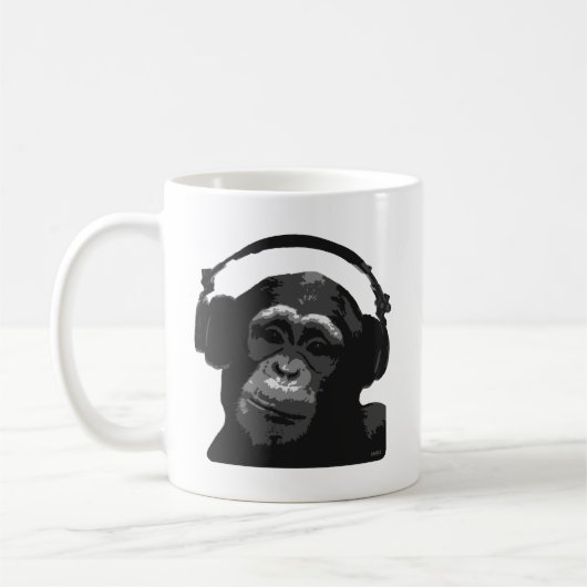 DJ-AFFE KAFFEETASSE (Links)