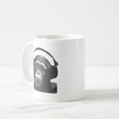 DJ-AFFE KAFFEETASSE (Vorderseite Links)