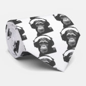 DJ-AFFE KRAWATTE (Gerollt)