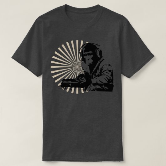 DJ-Affe T-Shirt (Design vorne)