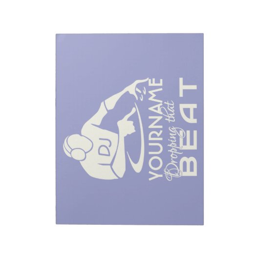 DJ-angepasstes Notizblock (Rotiert)