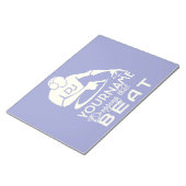 DJ-angepasstes Notizblock (angewinkelt)