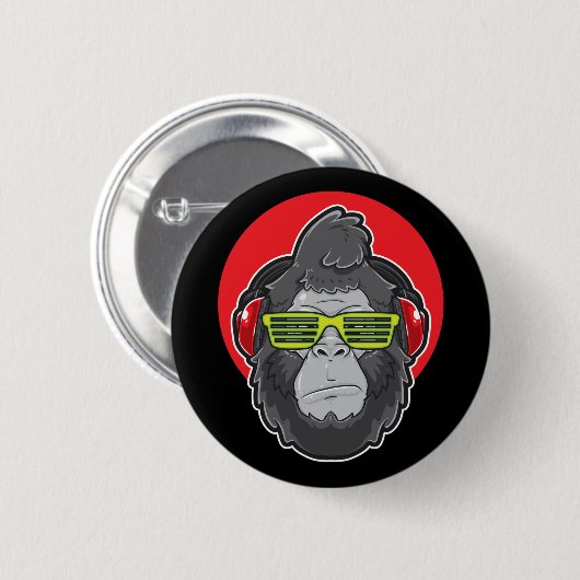Dj Ape Button (Vorne & Hinten)