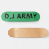 DJ ARMY Skateboards / JMT SKATEBOARDS (Horizontal)