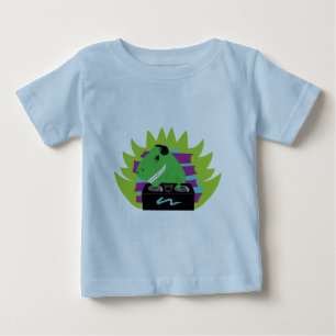 Dj-asaurus Rex Säugling T - Shirt