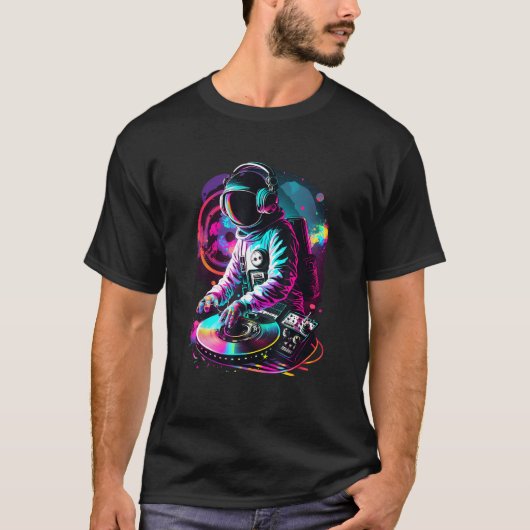 DJ Astronaut Shirt (Vorderseite)