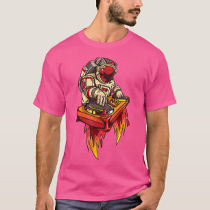 Dj Astronautentrommel und Bass Dnb Electric Psyche T-Shirt