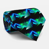 DJ auf den Plattformen deckte Krawatte mit Ziegeln (Gerollt)