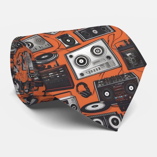 Dj Ausrüstung Krawatte 3 (Gerollt)
