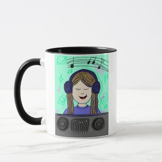 DJ Ayla und DJ Ninja Tasse (Links)
