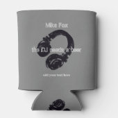 DJ benutzerdefinierte kann mit einem Kopfhörer küh Dosenkühler (Rückseite)