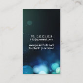 DJ Beruflich Visitenkarte (Rückseite)