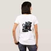 DJ Black Panther T - Shirt 2 (Schwarz voll)