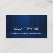 DJ-Blaukopf Visitenkarte (Rückseite)