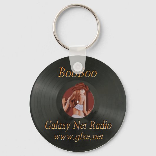 DJ Boo Boo Schlüsselanhänger (Vorderseite)
