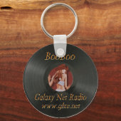 DJ Boo Boo Schlüsselanhänger (Vorderseite)