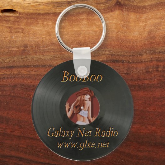 DJ Boo Boo Schlüsselanhänger (Vorderseite)