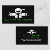DJ Busines Cards Visitenkarte (Vorne/Hinten)
