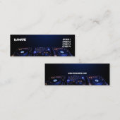 DJ Business Card Mini Visitenkarte (Vorne/Hinten)