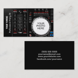 DJ Business Card Visitenkarte