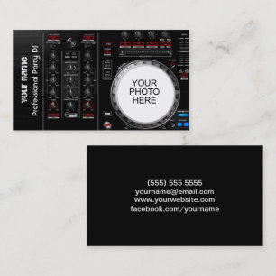 DJ Business Card Visitenkarte